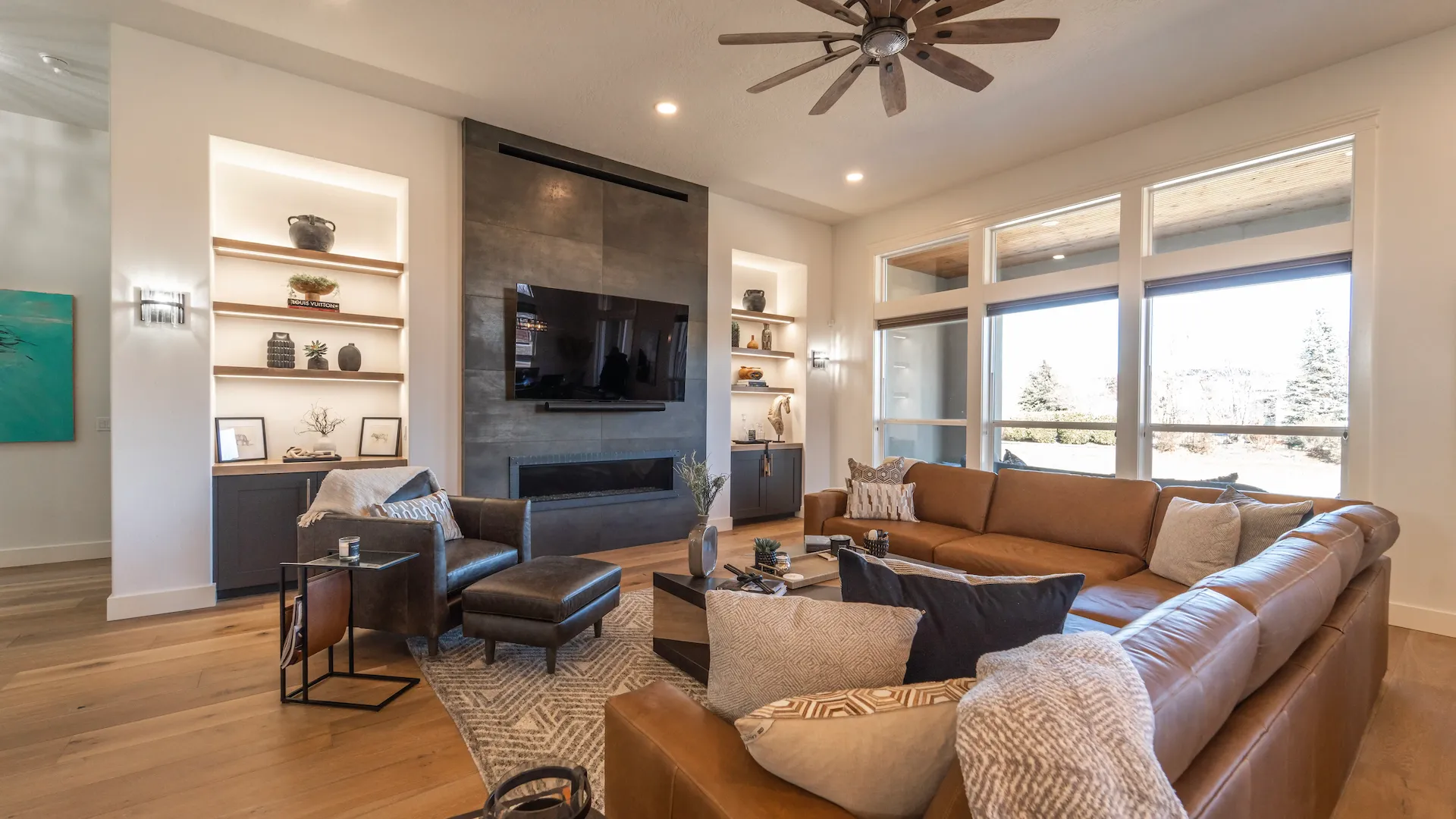 Winter Garden kitchen and living area